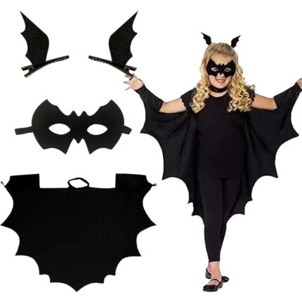 Halloween cape bat-shaped cape sleeves