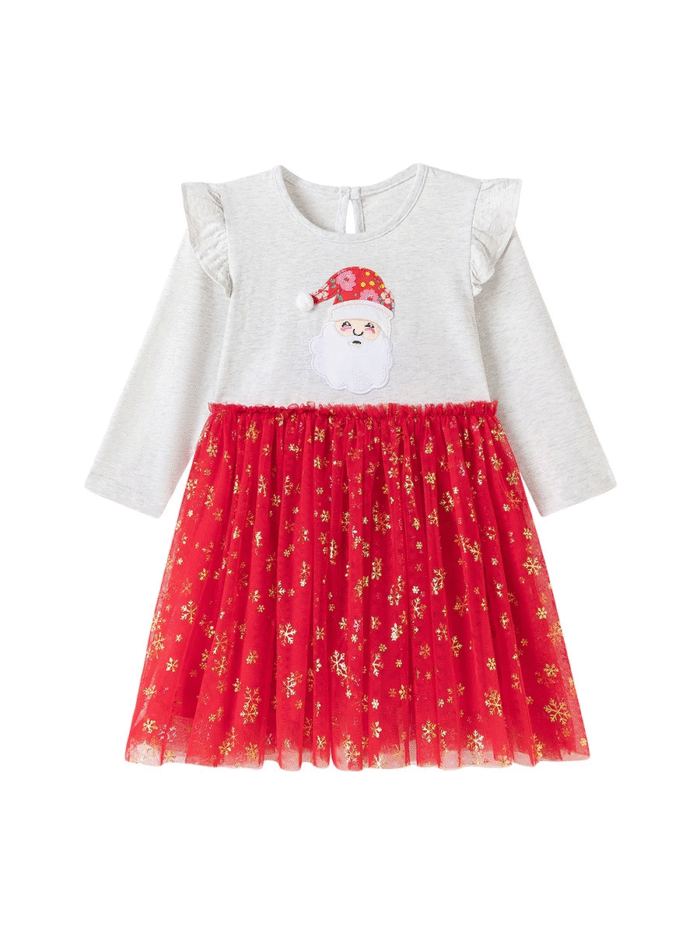 Autumn Christmas Girls' Dress - Kid & Teen Wardrobe